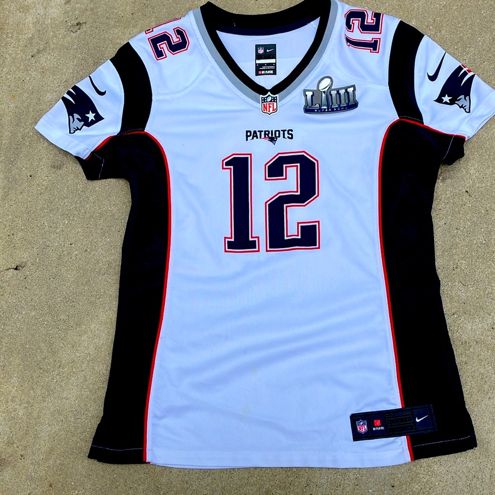Tom Brady patriots number 12 jersey